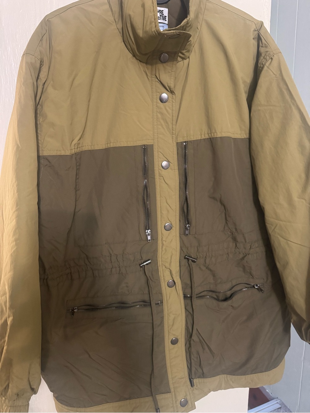 Women’s Two-Tone Olive Field Jacket